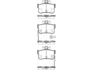 TRISCAN 8110 17011 stabdžių trinkelių rinkinys, diskinis stabdys 
 Techninės priežiūros dalys -> Papildomas remontas
GBP90323, SFP10012, GBP90302AF