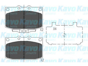 KAVO PARTS KBP-4518 stabdžių trinkelių rinkinys, diskinis stabdys 
 Techninės priežiūros dalys -> Papildomas remontas
AY040MA001, F1Z43323Z, F1Z43328Z