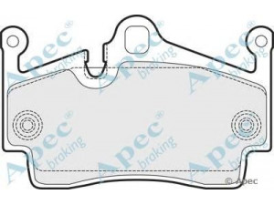 APEC braking PAD1498 stabdžių trinkelių rinkinys, diskinis stabdys 
 Techninės priežiūros dalys -> Papildomas remontas
98735293900, 98735293901, 99635294903