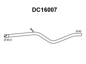VENEPORTE DC16007 išleidimo kolektorius 
 Išmetimo sistema -> Išmetimo vamzdžiai
200100534R