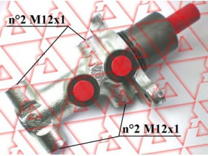 CAR 5766 pagrindinis cilindras, stabdžiai 
 Stabdžių sistema -> Pagrindinis stabdžių cilindras
46010-00QAS, 4415502, 7701208266