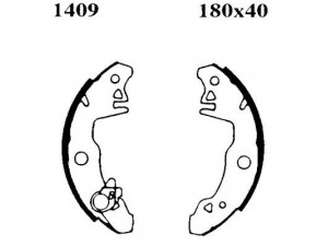 BSF 01409 stabdžių trinkelių komplektas 
 Techninės priežiūros dalys -> Papildomas remontas
423840, 5501420, 423840, 5501420