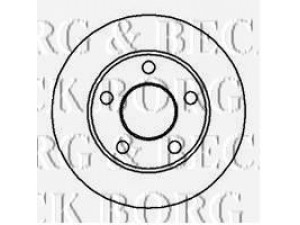 BORG & BECK BBD4949 stabdžių diskas 
 Dviratė transporto priemonės -> Stabdžių sistema -> Stabdžių diskai / priedai
4A0615301A, 4A0615601A, 4AO615301A