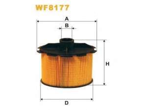 WIX FILTERS WF8177 kuro filtras 
 Techninės priežiūros dalys -> Papildomas remontas
190649, 1906A9, 9628890680, 190648