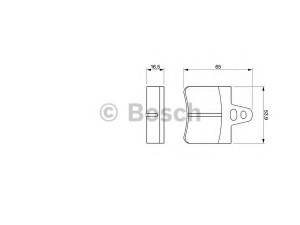 BOSCH 0 986 465 751 stabdžių trinkelių rinkinys, diskinis stabdys 
 Techninės priežiūros dalys -> Papildomas remontas
95 565 563, 95 587 471, 95 588 498