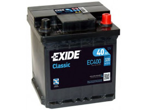 EXIDE EC400 starterio akumuliatorius; starterio akumuliatorius 
 Elektros įranga -> Akumuliatorius
517630940, 1S0 915 105, 51784851