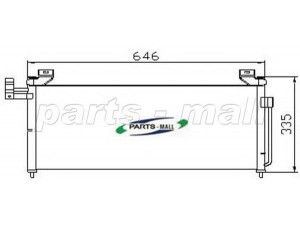 PARTS-MALL PXNCH-003 kondensatorius, oro kondicionierius 
 Oro kondicionavimas -> Kondensatorius
B25F61480, B25P-61-480A