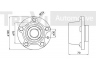 TREVI AUTOMOTIVE WB1972 rato guolio komplektas 
 Ašies montavimas/vairavimo mechanizmas/ratai -> Rato stebulė/montavimas -> Rato guolis