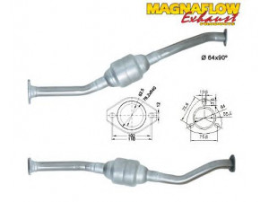 MAGNAFLOW 76027D katalizatoriaus keitiklis 
 Išmetimo sistema -> Katalizatoriaus keitiklis
1705PK, 1346063080, 1705PK