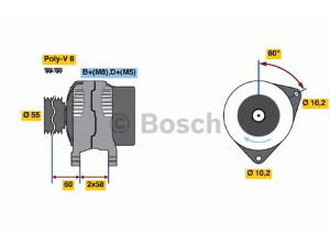 BOSCH 0 986 043 931 kintamosios srovės generatorius 
 Elektros įranga -> Kint. sr. generatorius/dalys -> Kintamosios srovės generatorius
3493855, 3493856, 6204007, 6204010