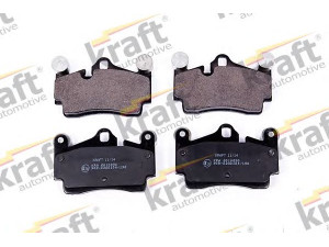 KRAFT AUTOMOTIVE 6010890 stabdžių trinkelių rinkinys, diskinis stabdys 
 Techninės priežiūros dalys -> Papildomas remontas
7L0698451B, 7L0698451G, 955 352 939 01