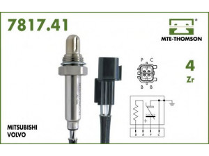 MTE-THOMSON 7817.41.060 lambda jutiklis
11 78 7 514 926, MN158921, 18213-86Z00