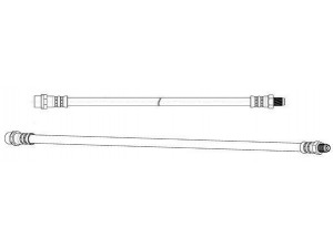 JURID 172648J stabdžių žarnelė 
 Stabdžių sistema -> Stabdžių žarnelės
9014280335