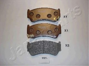 JAPANPARTS PA-191AF stabdžių trinkelių rinkinys, diskinis stabdys 
 Techninės priežiūros dalys -> Papildomas remontas
41060-0M893, 41060-1N090, D10601N090