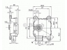 BOSCH 0 132 801 142 valdiklis, priekinių žibintų diapazono reguliavimas