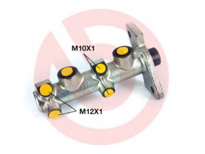 BREMBO M 24 022 pagrindinis cilindras, stabdžiai 
 Stabdžių sistema -> Pagrindinis stabdžių cilindras
6170667, 89FB2140AA, MB003805, 010369
