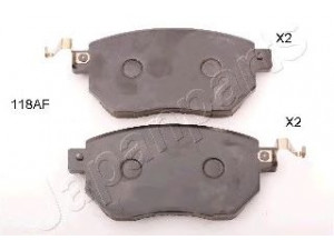 JAPANPARTS PA-118AF stabdžių trinkelių rinkinys, diskinis stabdys 
 Techninės priežiūros dalys -> Papildomas remontas
41060-CA090, 41060-CA092, 41060-CA093