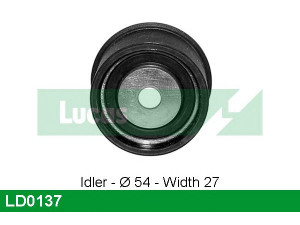 LUCAS ENGINE DRIVE LD0137 įtempiklio skriemulys, paskirstymo diržas
5636423, 90529810