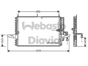 WEBASTO 82D0225148A kondensatorius, oro kondicionierius 
 Oro kondicionavimas -> Kondensatorius
6195076, 90BG19710BA