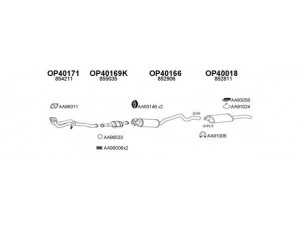 VENEPORTE 770140 išmetimo sistema 
 Išmetimo sistema -> Išmetimo sistema, visa
