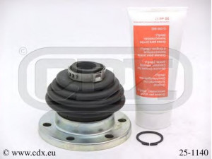 CDX 25-1140 gofruotoji membrana, kardaninis velenas 
 Ratų pavara -> Gofruotoji membrana