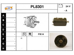 SNRA PL8301 kintamosios srovės generatorius