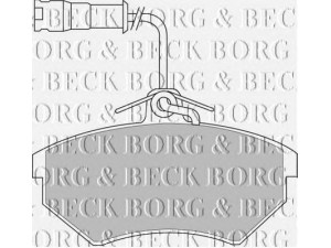 BORG & BECK BBP1439 stabdžių trinkelių rinkinys, diskinis stabdys
8A0698151, 357698151C, 437698151