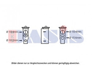 AKS DASIS 840219N išsiplėtimo vožtuvas, oro kondicionavimas 
 Oro kondicionavimas -> Vožtuvai
9543165D40