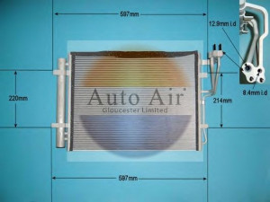 AUTO AIR GLOUCESTER 16-1423 kondensatorius, oro kondicionierius 
 Oro kondicionavimas -> Kondensatorius
976061P200