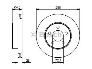 BOSCH 0 986 479 461 stabdžių diskas 
 Dviratė transporto priemonės -> Stabdžių sistema -> Stabdžių diskai / priedai
5212 8247AA, 52128 247AA