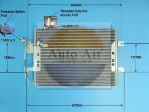 AUTO AIR GLOUCESTER 16-1332 kondensatorius, oro kondicionierius 
 Oro kondicionavimas -> Kondensatorius
4145000054