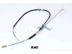 JAPANPARTS BC-K40 trosas, stovėjimo stabdys 
 Stabdžių sistema -> Valdymo svirtys/trosai
599124E000