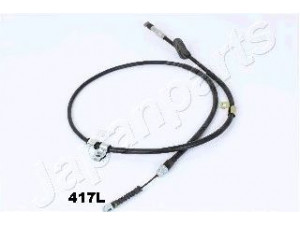 JAPANPARTS BC-417L trosas, stovėjimo stabdys 
 Stabdžių sistema -> Valdymo svirtys/trosai
47560SM4965