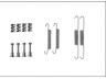 priedų komplektas, stovėjimo stabdžių trinkelės