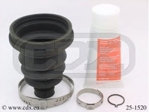 CDX 25-1520 gofruotoji membrana, kardaninis velenas 
 Ratų pavara -> Gofruotoji membrana