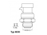 WAHLER 6035.92D temperatūros jungiklis, radiatoriaus ventiliatorius 
 Aušinimo sistema -> Siuntimo blokas, aušinimo skysčio temperatūra
4647 7717, 4647 7717, 765 5732