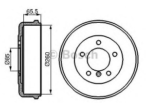 BOSCH 0 986 477 038 stabdžių būgnas 
 Stabdžių sistema -> Būgninis stabdys -> Stabdžių būgnas
601 423 50 01, A 601 423 50 01