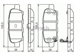 BOSCH 0 986 495 089 stabdžių trinkelių rinkinys, diskinis stabdys 
 Techninės priežiūros dalys -> Papildomas remontas
44060 8H385, 44060 AL585, 44060 AM485