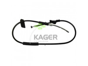 KAGER 19-6460 trosas, stovėjimo stabdys 
 Stabdžių sistema -> Valdymo svirtys/trosai
54401M79G00, 54401M79G10