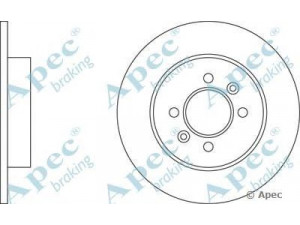 APEC braking DSK647 stabdžių diskas 
 Dviratė transporto priemonės -> Stabdžių sistema -> Stabdžių diskai / priedai
7700800002, 7701201295, 7701204295