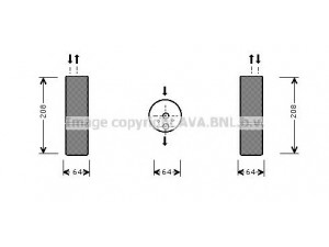 AVA QUALITY COOLING MSD053 džiovintuvas, oro kondicionierius 
 Oro kondicionavimas -> Džiovintuvas
2208300083