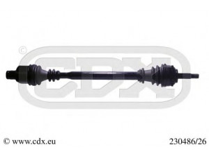 CDX 230486/26 kardaninis velenas 
 Ratų pavara -> Kardaninis velenas