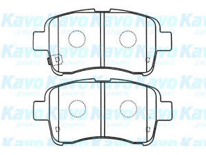 KAVO PARTS BP-8525 stabdžių trinkelių rinkinys, diskinis stabdys
5581054G00, 5581054G10, 5581054G11