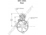 PRESTOLITE ELECTRIC MS1-400A starteris
110721HC, 10858441R, S623, M004T95481