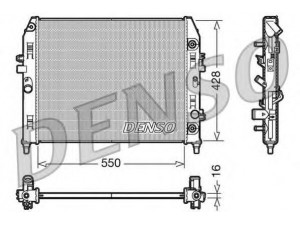 DENSO DRM44009 radiatorius, variklio aušinimas 
 Aušinimo sistema -> Radiatorius/alyvos aušintuvas -> Radiatorius/dalys
LFG115200E