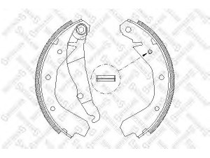 STELLOX 099 100-SX stabdžių trinkelių komplektas 
 Techninės priežiūros dalys -> Papildomas remontas
1605042, 1605056, 1605590, 1605689