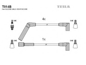 TESLA T814B uždegimo laido komplektas