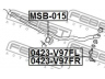 FEBEST MSB-015 skersinio stabilizatoriaus įvorių komplektas 
 Ašies montavimas/vairavimo mechanizmas/ratai -> Stabilizatorius/fiksatoriai -> Sklendės
4056A121, MR554271