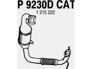 FENNO P9230DCAT katalizatoriaus keitiklis 
 Išmetimo sistema -> Katalizatoriaus keitiklis
BM80240H, 1140446, 1148755, 1255736