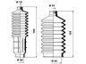 MOOG K150001 gofruotoji membrana, vairavimas 
 Vairavimas -> Gofruotoji membrana/sandarinimai
114509822, 114509823, 138162131A